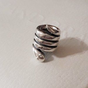 Pandora snake spacer charm